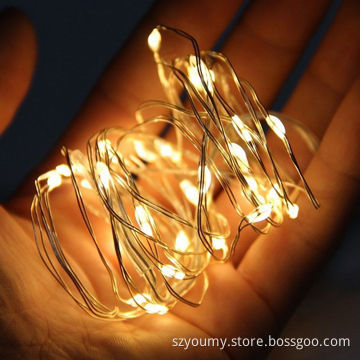 Colorful 2M 20 LED Decoration Party Twinkle String Lights, 4.5V